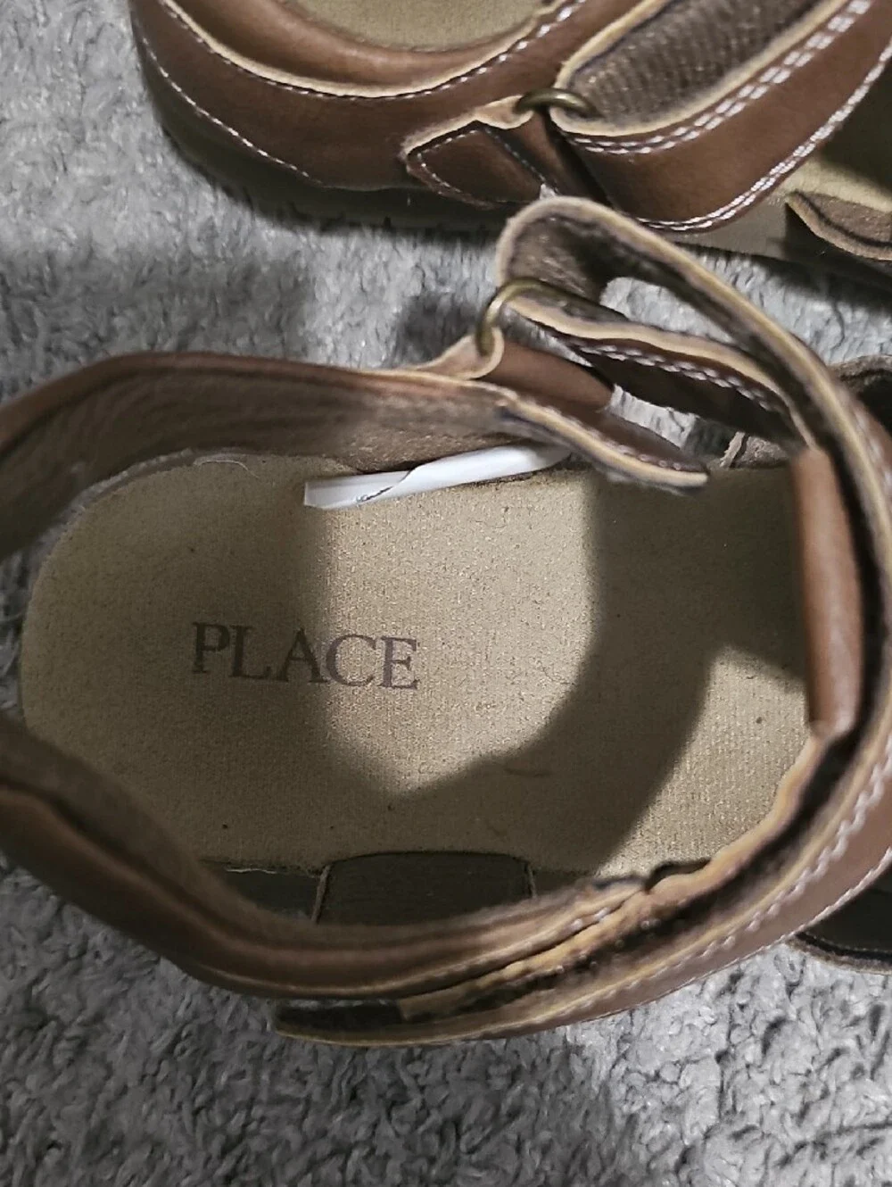 Childrens Place Kids Brown Fisherman Sandals - Classic Casual Style